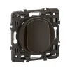 Interrupteur poussoir Legrand Céliane noir 6A
