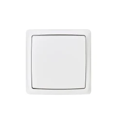 Interrupteur poussoir monobloc Jacobsen Sigurd blanc complet