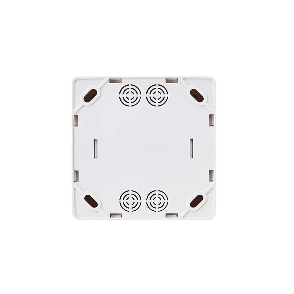 Interrupteur poussoir monobloc Jacobsen Sigurd blanc complet