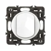 Interrupteur va-et-vient Legrand Céliane 10A blanc sans plaque