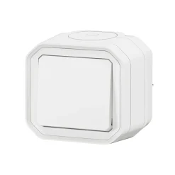 Interrupteur va et vient Legrand Plexo blanc