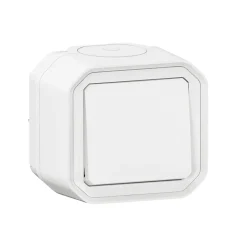 Interrupteur va et vient Legrand Plexo blanc