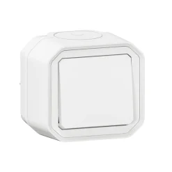 Interrupteur va et vient Legrand Plexo blanc