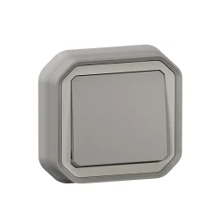 Interrupteur va et vient Legrand Plexo gris