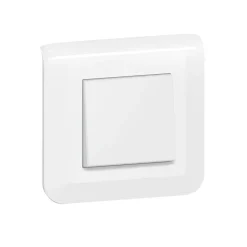 Interrupteur va-et-vient à vis Legrand Mosaïc blanc