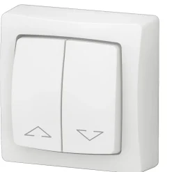 Interrupteur volet roulant Legrand blanc complet
