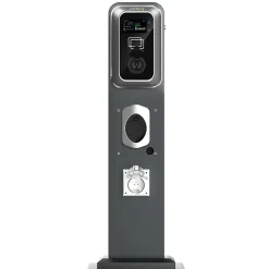 JATRHG K2 kit de borne de recharge, 22kW / 32A, triphasé, avec prise de type 2 équipée de shutter pour EV, support inclus