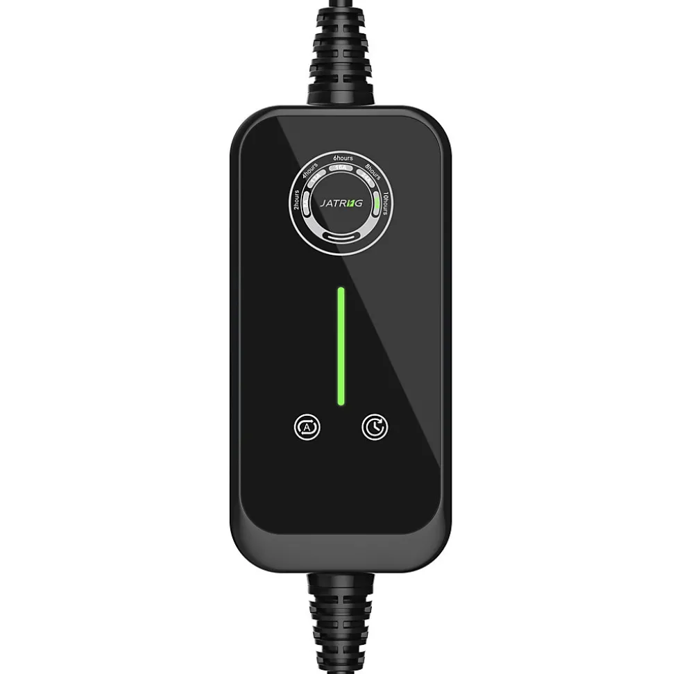 JATRHG P1 chargeur portable réglable de 7,2kW à 1,5kW / 32A à 8A monophasé, 5m, type 2, pour véhicules électriques