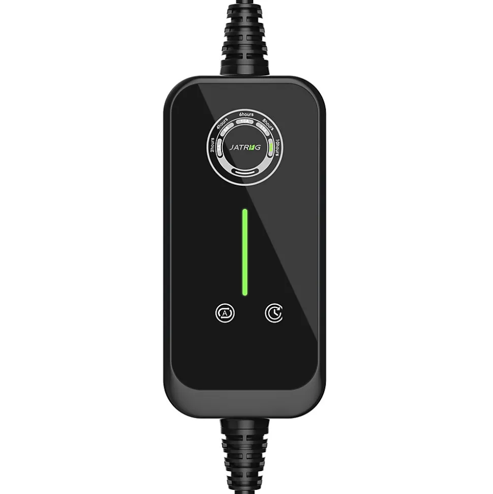 JATRHG P1 chargeur portable réglable de 3,6kW à 1,5kW / 16A à 8A monophasé, 15m, type 2, pour véhicules électriques