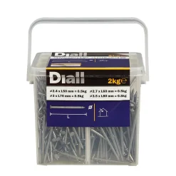 Jeu de clous lisses - assortiment de 2 kg