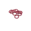10 joints fibre rouge intérieur raccord Noyon et Thiebault 15x21mm