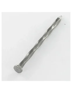 Kg de pointes Torsadées Acier brut 4.1X100 - 5 pièces