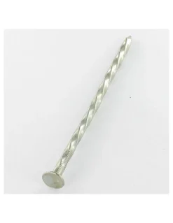 Kg de pointes Torsadées Acier zingué 5X140 - 100 pièces