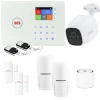 Kit alarme maison 4G connectée sans fil wifi gsm amazone et caméra wifi - lifebox - kit9
