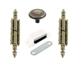 Kit ameublement vieux laiton patiné Diall