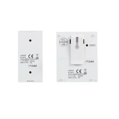 Kit carillon et sonnette sans fil 32 mélodies alimentation par piles Essentiel Legrand - Blanc