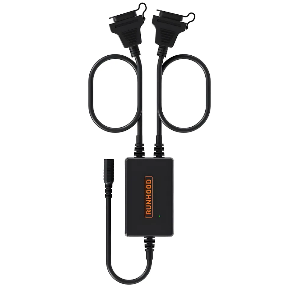 Kit Chantier Leger RUNHOOD - 648 Wh + 100 W Solaire - Energie Portable pour Petit Outillage