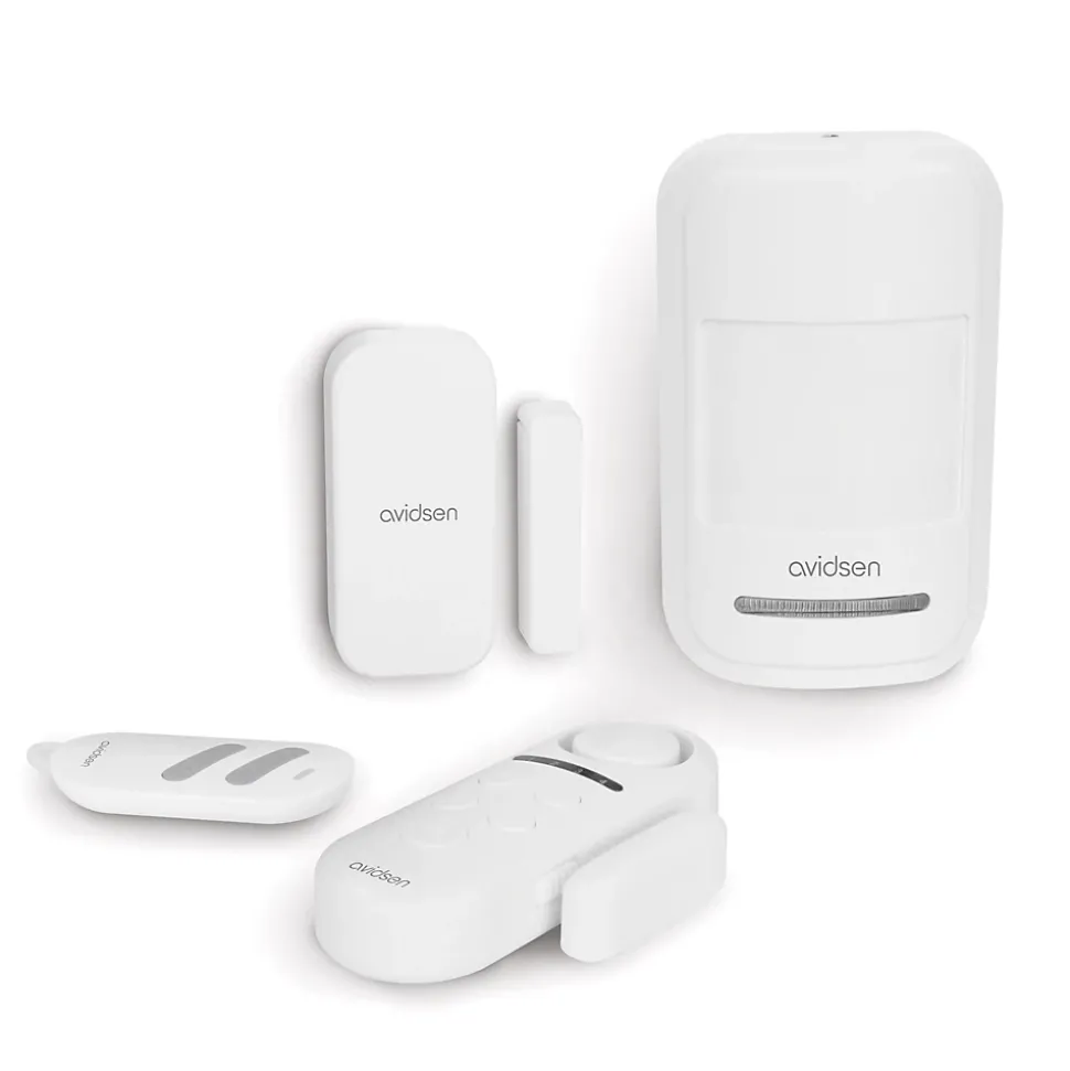 Kit complet mini-alarme et ses accessoires Small Kit Guard - Avidsen
