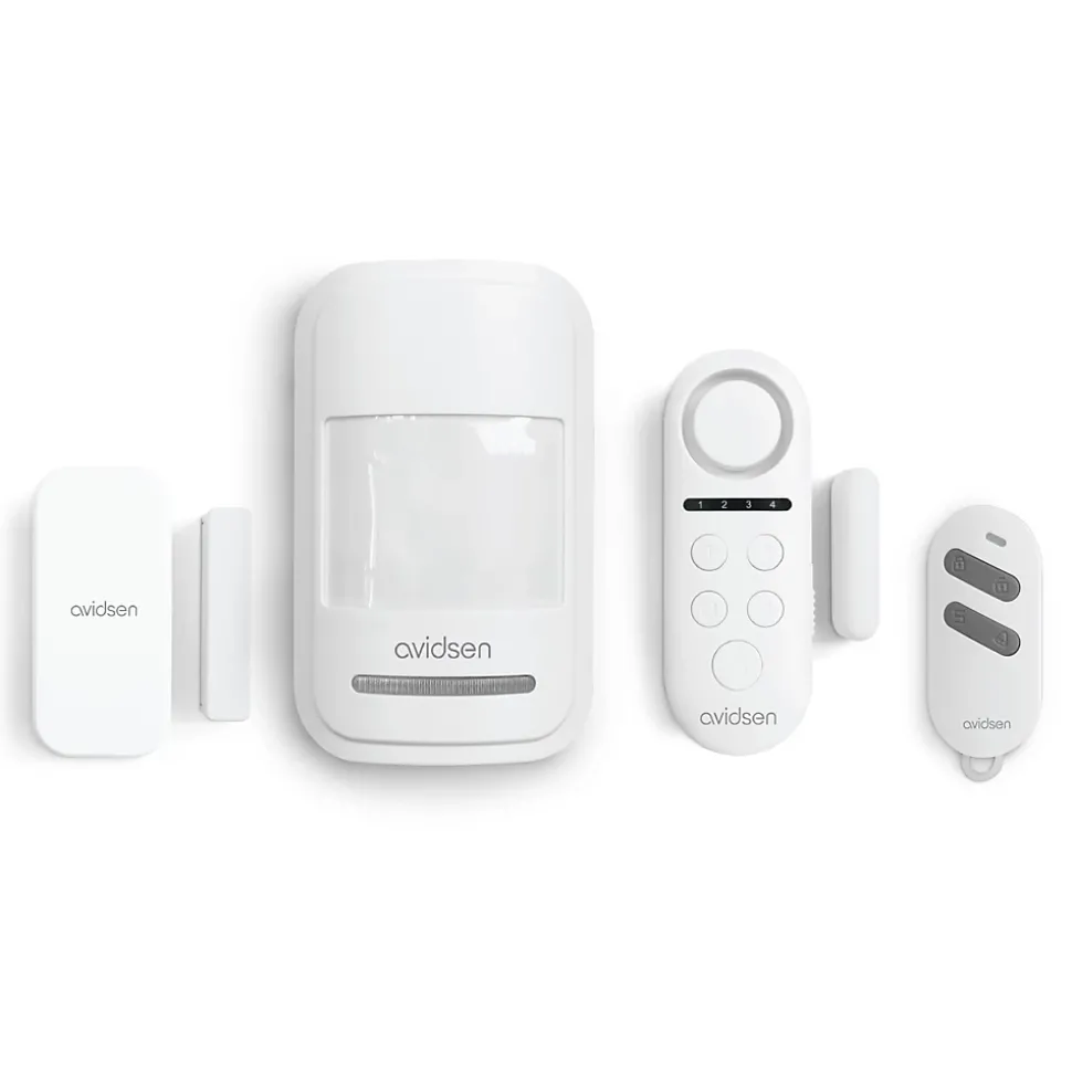 Kit complet mini-alarme et ses accessoires Small Kit Guard - Avidsen