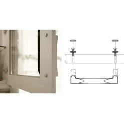 1 kit composés de 25 vis M4X20 mm zinguée Lot de 25