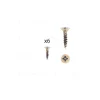 1 kit composés de 6 vis 4X18 mm galvanisé Florence antique Lot de 25