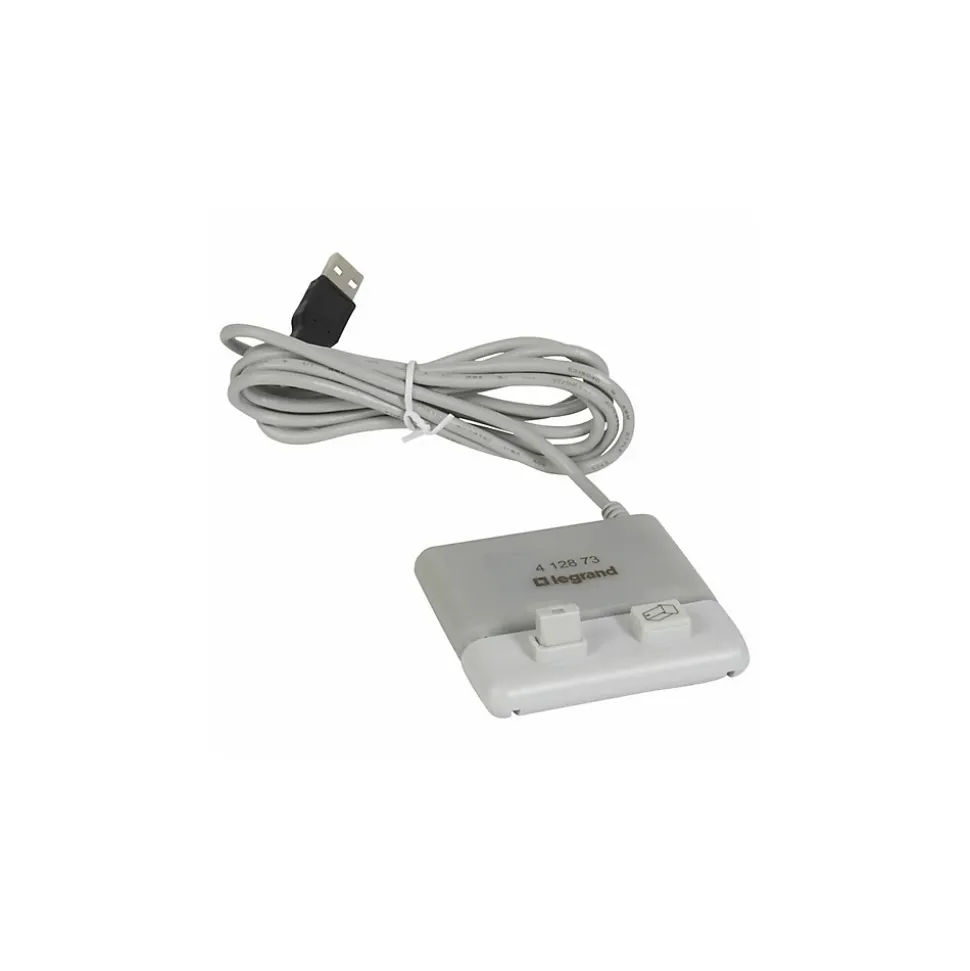 412873 Kit De Programmation Pour Horloge Modulaire Legrand Avec Logiciel Et Clé De Transfert