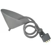 Kit de suspension luminaire Zenitech 2 pôles+terre métallisé