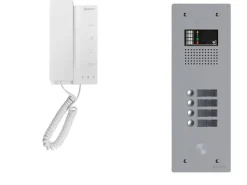 Kit interphone avec 4 combinés GOLMAR Collectif