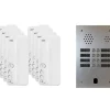 Kit interphone 2 rangées avec 8 combinés URMET Collectif
