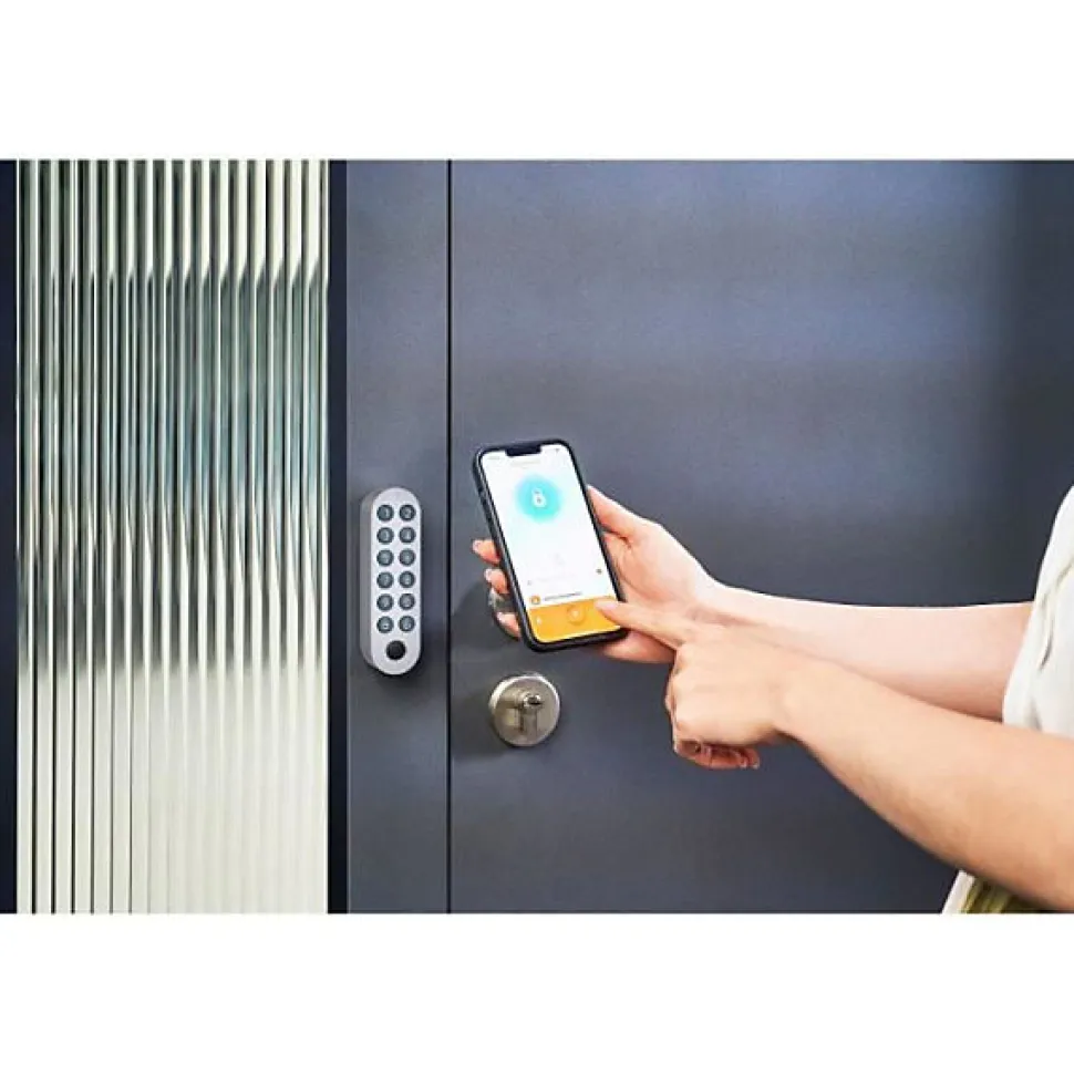 Kit serrure de porte d'entrée - KONYKS - Lockin G30 Pro - Digicode et hub inclus