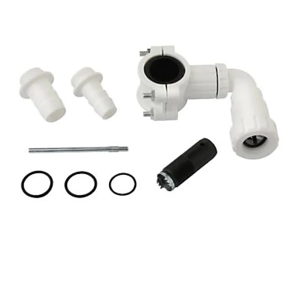 Kit vidange PVC et clapet anti-retour pour lave linge Diall