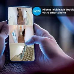 KOZii - Caméra connectée KOZII HD 720p avec Détecteur de mouvement intégré - KCAM720