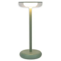 Lampe de table à accu PASI intérieur extérieur métal plastique rose intensité variable tactile fonction mémoire hauteur 26cm