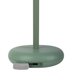 Lampe de table à accu PASI intérieur extérieur métal plastique rose intensité variable tactile fonction mémoire hauteur 26cm