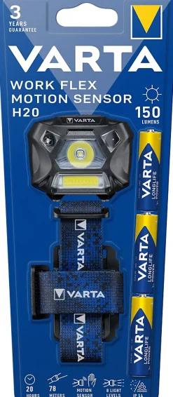 Lampe frontale indestructible Varta 35 lumens