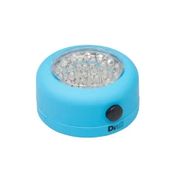 Lampe LED magnétique ronde bleue Diall 68 lumens