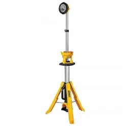 Lampe LED 18V trépied XR (sans batterie ni chargeur) en boite carton - DEWALT - DCL079-XJ