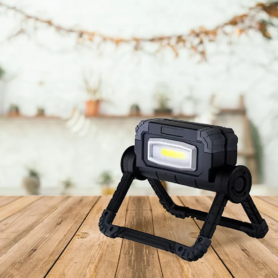 Lampe Projecteur FISHTEC Portable sans Fil LED Orientable 360