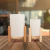 Lampe table accu MADITA H 25cm blanc naturel LED intégrée intensité variable capteur tactile