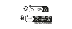 Lampe torche LED 27 lumens Diall noir