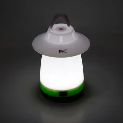 Lanterne de camping LED 80 lumens Diall autonomie 15h fonctionne avec 3 piles AA (LR6)