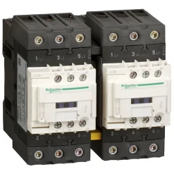 Lc2d40ag7 Schneider - Contacteur Inverseur Tripolaire - 3no - 40a - Bobine 120vca - Everlink