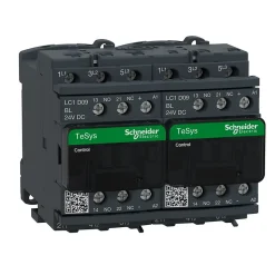 Lc2d09bl Schneider - Contacteur Inverseur Tripolaire - 3no - 9a - Bobine 24vcc - Vis