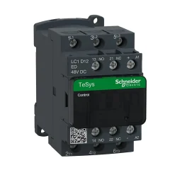 Lc1d12ed Schneider - Contacteur Tripolaire - 3no - 12a - Bobine 48vcc - Vis
