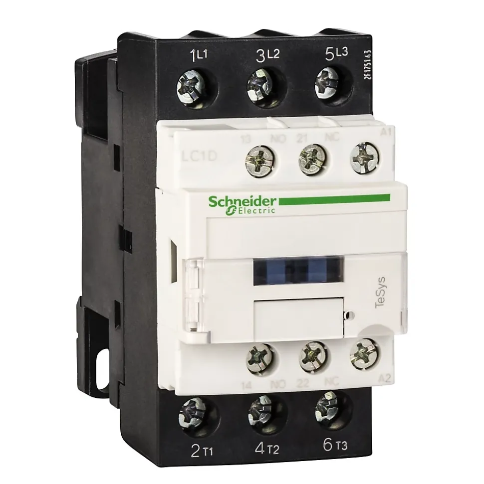 Lc1d25g7 Schneider - Contacteur Tripolaire - 3no - 25a - Bobine 120vca - Vis