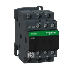 Lc1d09m7 Schneider - Contacteur Moteur Triphasé - 3no - 9a - Bobine 220vca - Vis étrier - Tesys Lc1d09
