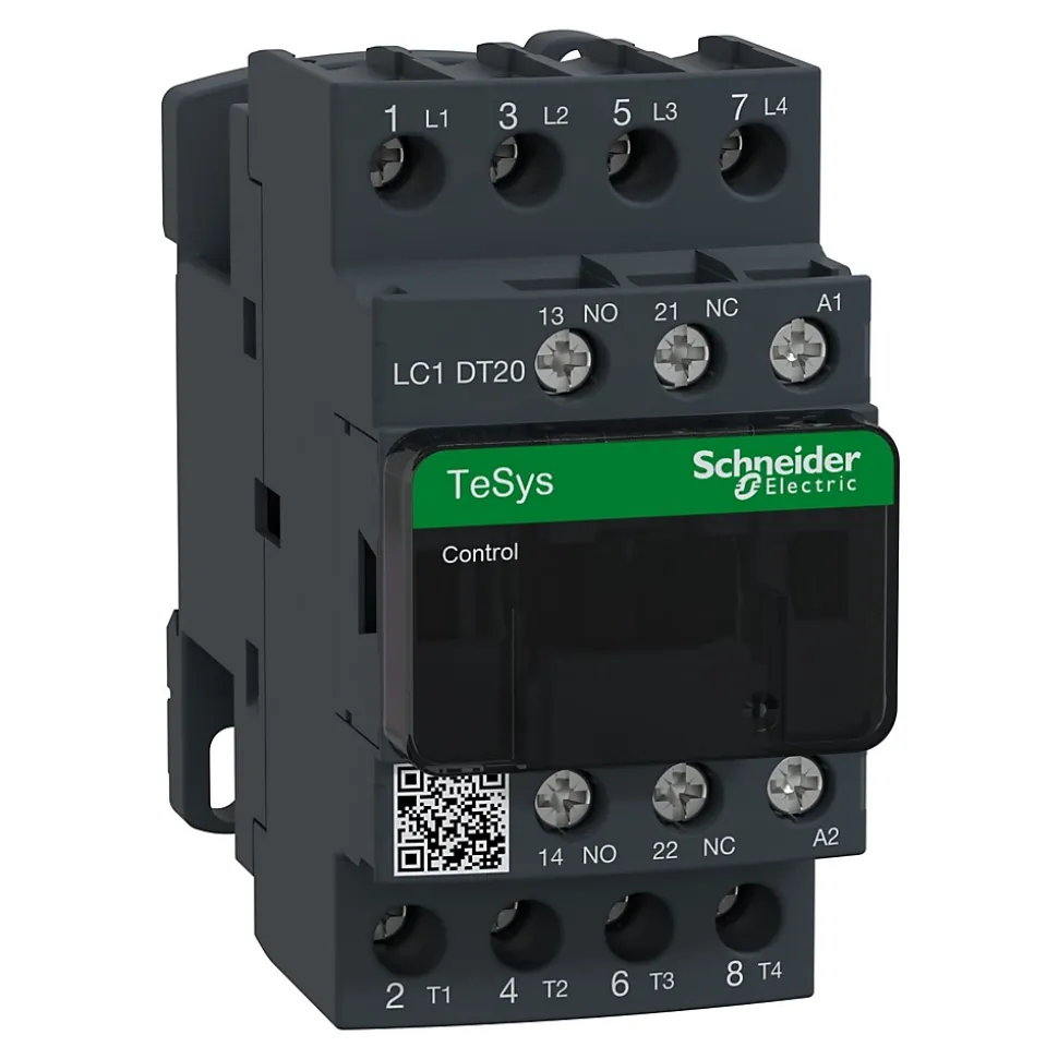 Lc1dt20b7 Schneider - Contacteur Tétrapolaire - 4no - 20a - Bobine 24vca - Vis