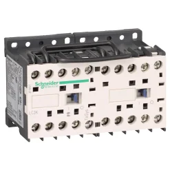 Lc2k0610b7 Schneider - Contacteur Inverseur Tripolaire - 3no - 6a - Bobine 24vca - Vis