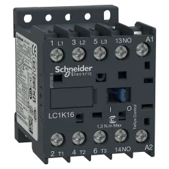Lc1k1610b7 Schneider - Mini Contacteur Tripolaire - 3no - 16a - Bobine 24vca - Vis
