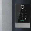 Lecteur biométrique de contrôle d'accès connecté locky-7d avec boitier métal à empreinte, code, badge et bluetooth